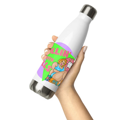 Rollin' With Rolls Stainless Steel Water Bottle