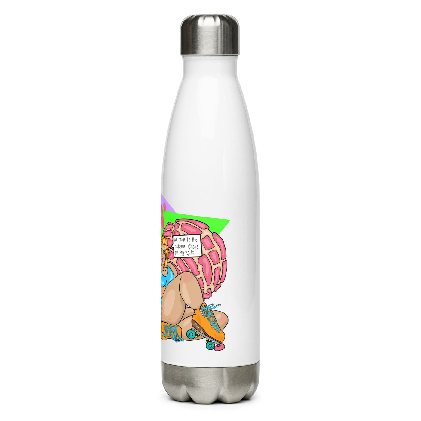 Rollin' With Rolls Stainless Steel Water Bottle