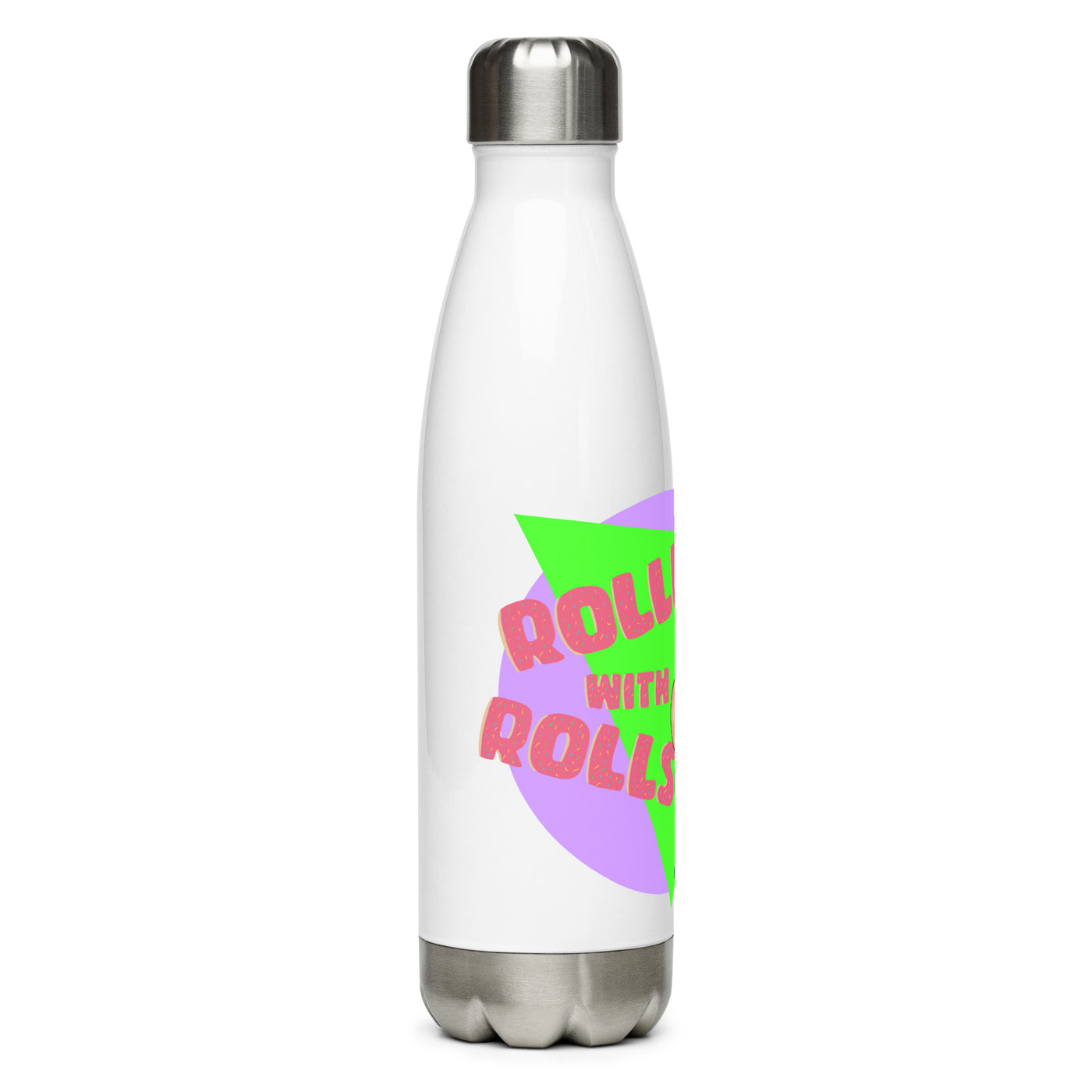 Rollin' With Rolls Stainless Steel Water Bottle