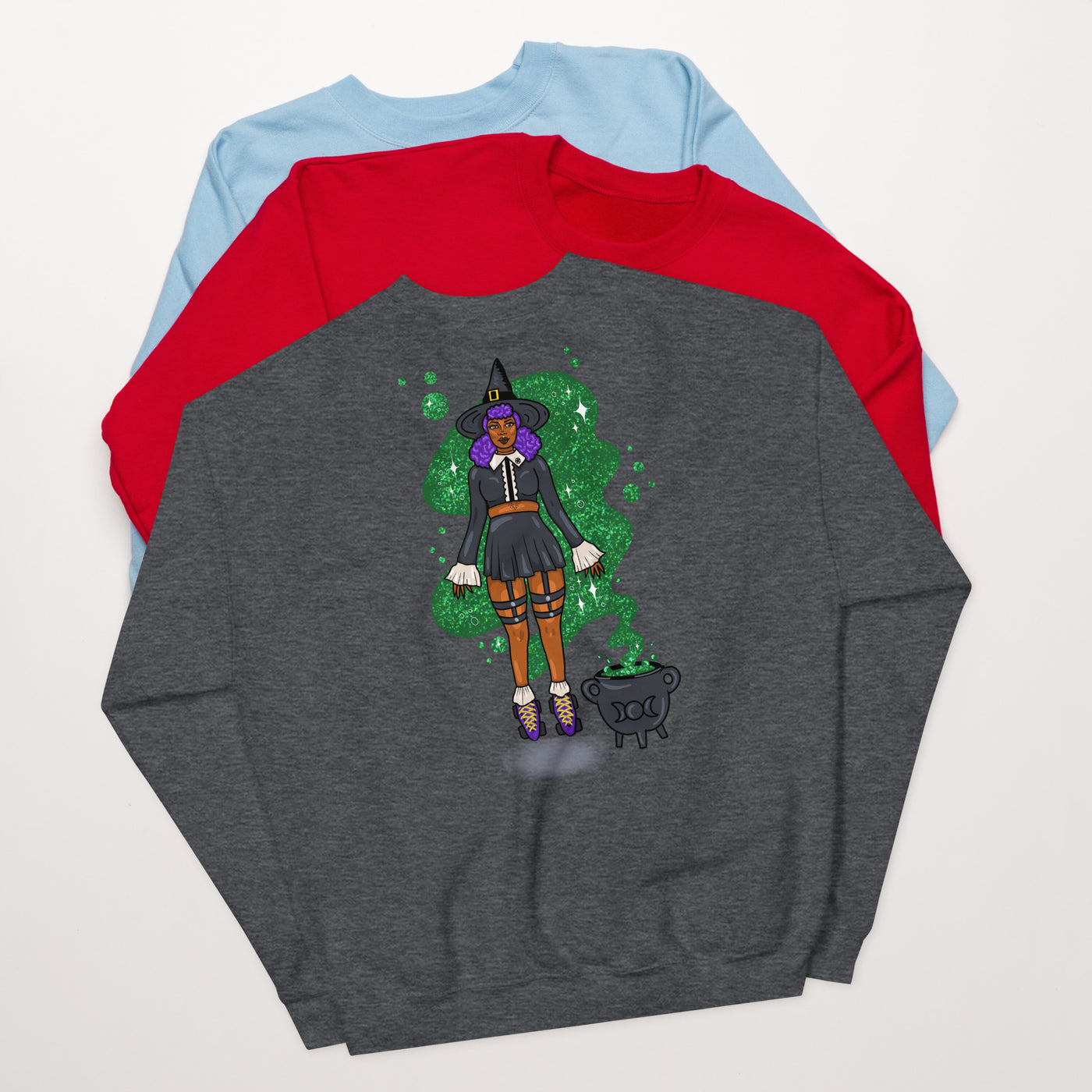 Black Grrrl Magic Unisex Sweatshirt