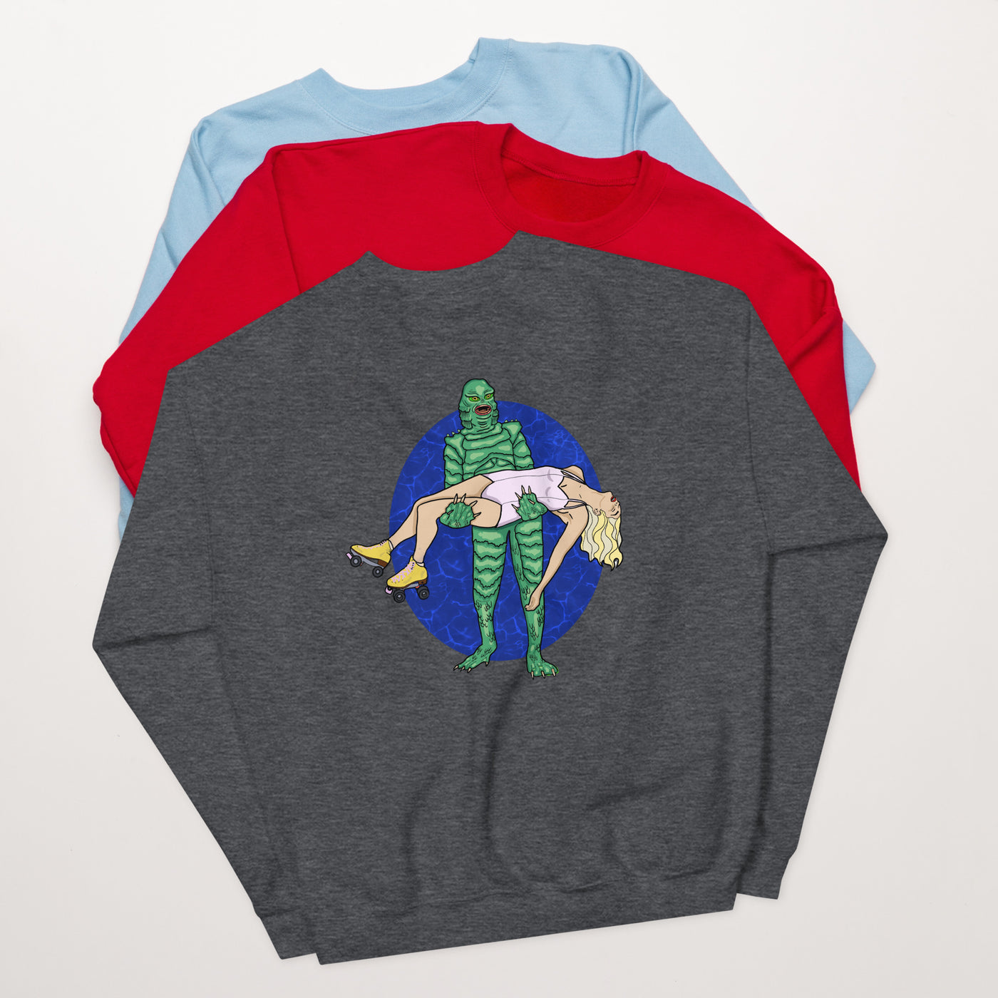 Skater of the Black Lagoon Unisex Sweatshirt