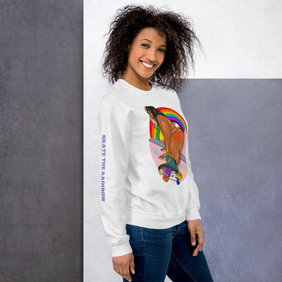 SKATE THE RAINBOW Unisex Sweatshirt