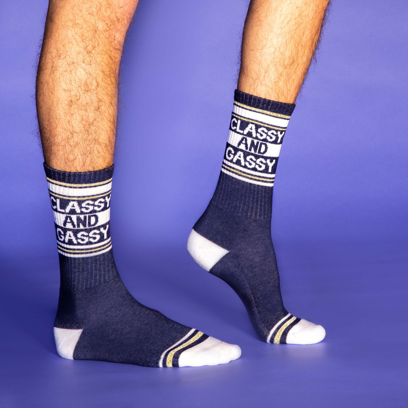 Classy & Gassy gym socks