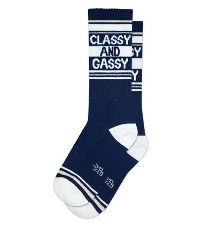 Classy & Gassy gym socks