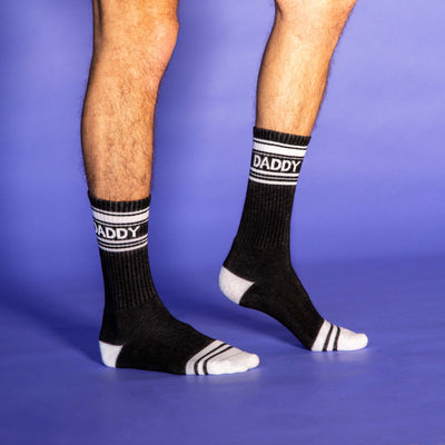 Daddy gym socks *WHITE OR BLACK*