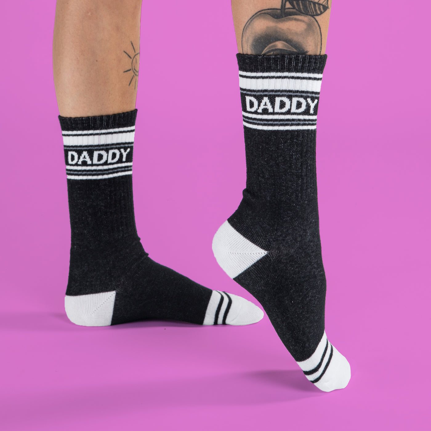 Daddy gym socks *WHITE OR BLACK*