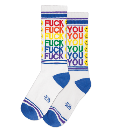 Fuck You gym socks