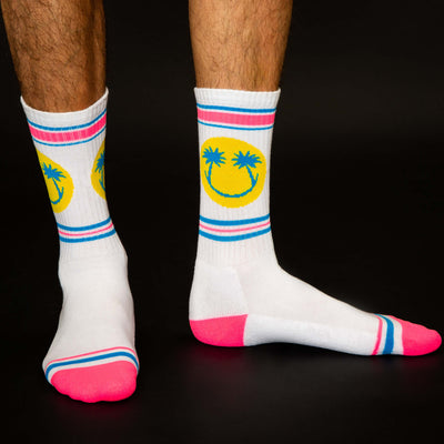 Happy Palms gym socks