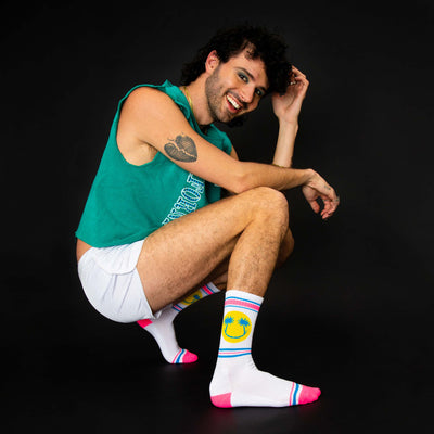 Happy Palms gym socks