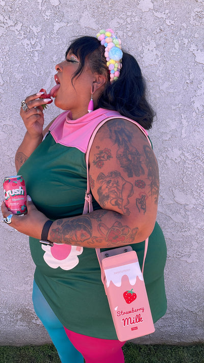 Strawberry Milk Purse