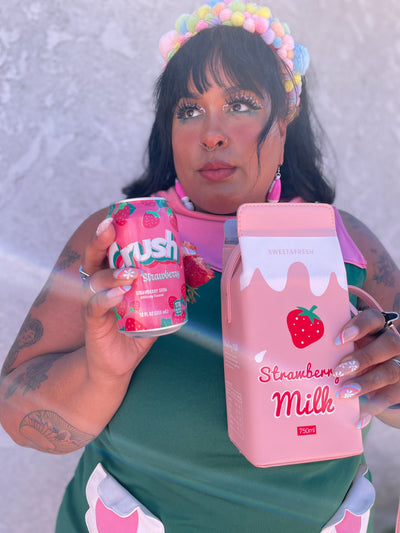 Strawberry Milk Purse