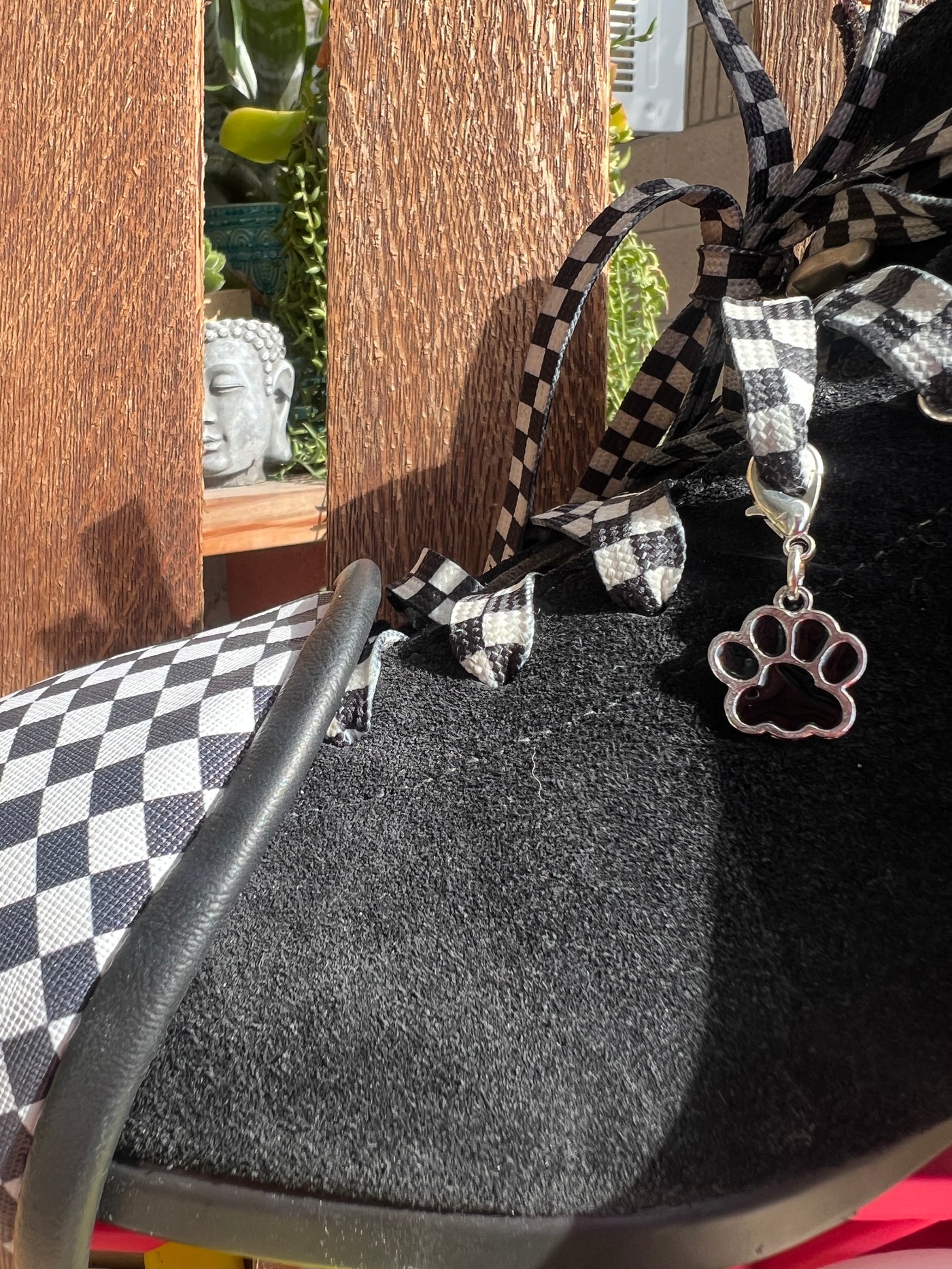 Paw Print Skate Charm - Choose your Color - Shoe Charm, Zipper Pull, Bag Charm