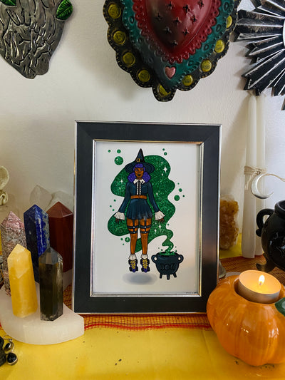 Black Grrrl Magic Print