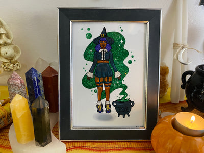 Black Grrrl Magic Print