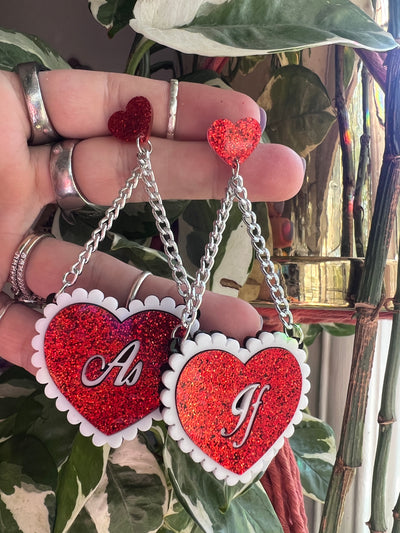 As If Valentine Heart Earrings