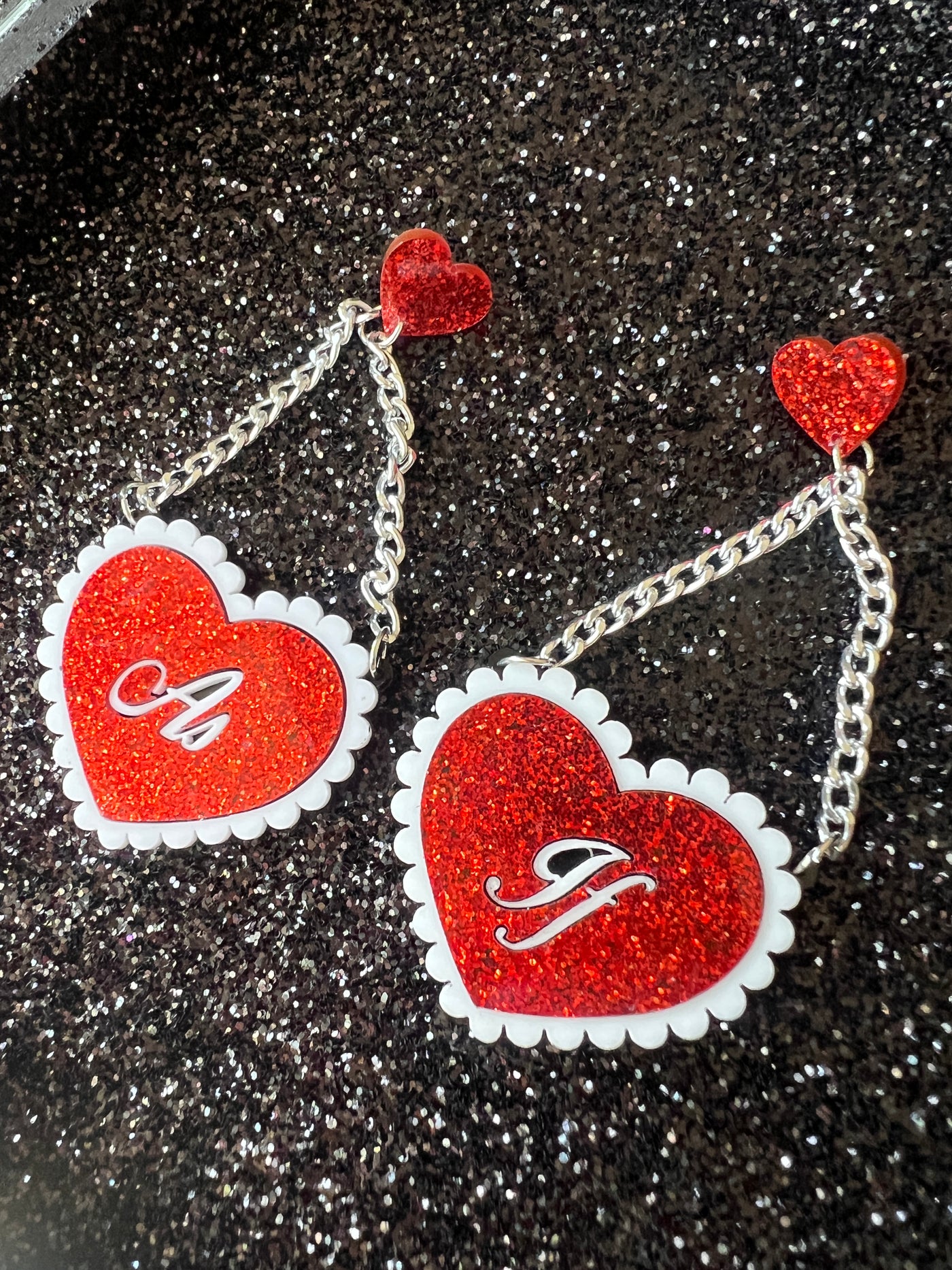 As If Valentine Heart Earrings