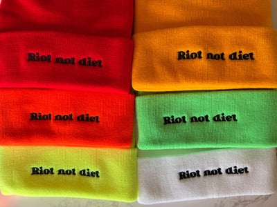 Riot Not Diet *Multiple Color Option* Beanie