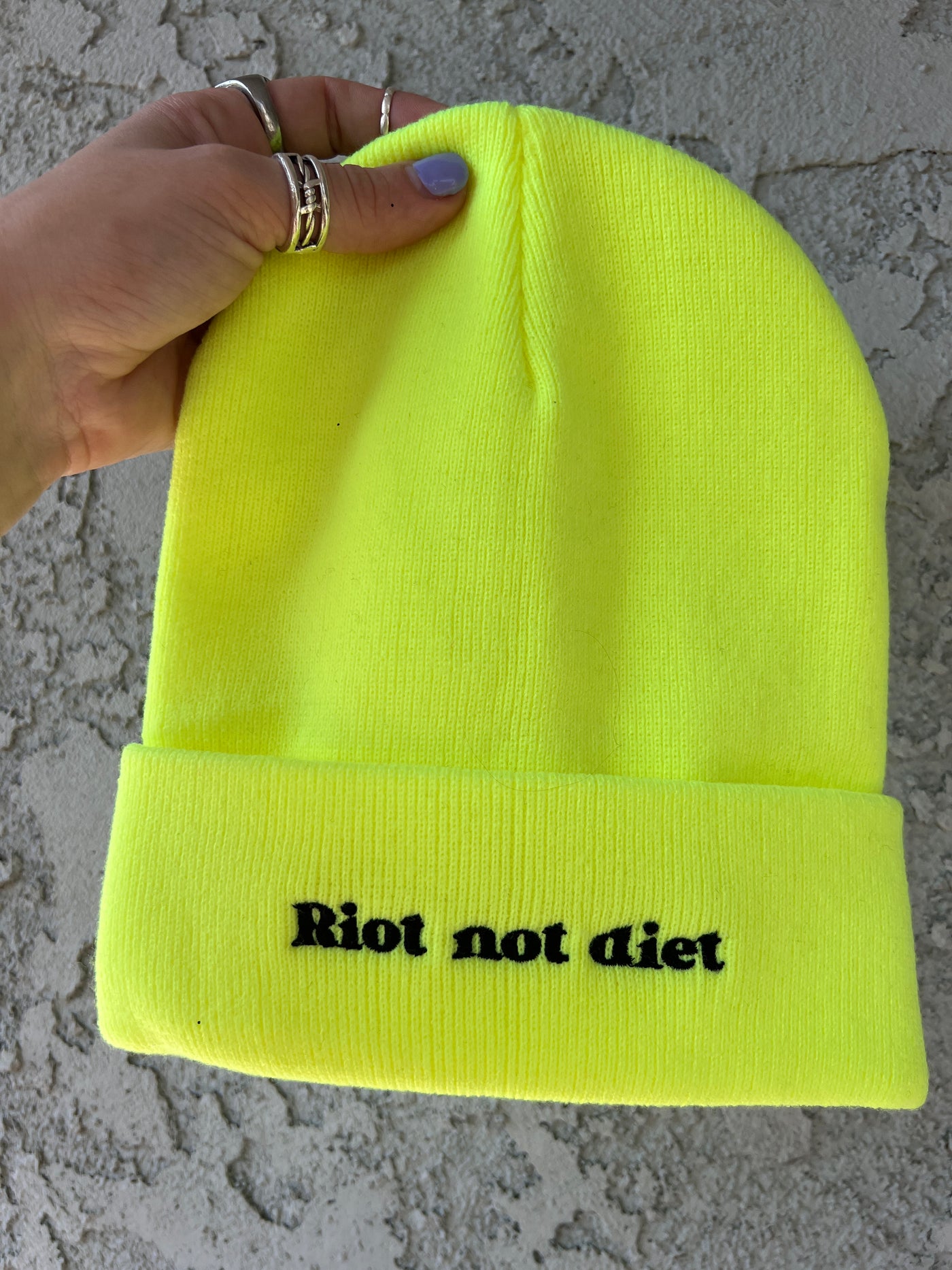 Riot Not Diet *Multiple Color Option* Beanie