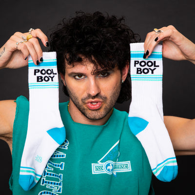 Pool Boy gym socks