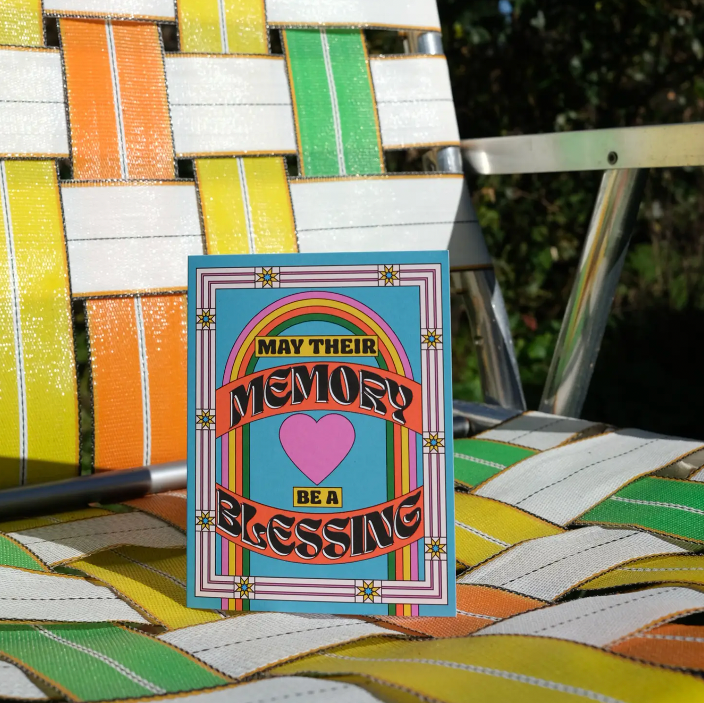 May Their Memory Be a Blessing Card