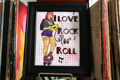 I Love Rock n' Roll Print