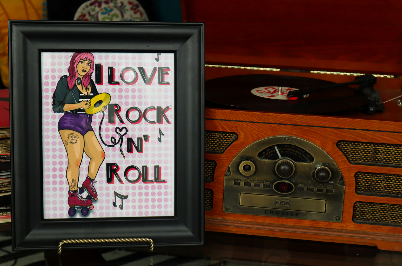 I Love Rock n' Roll Print