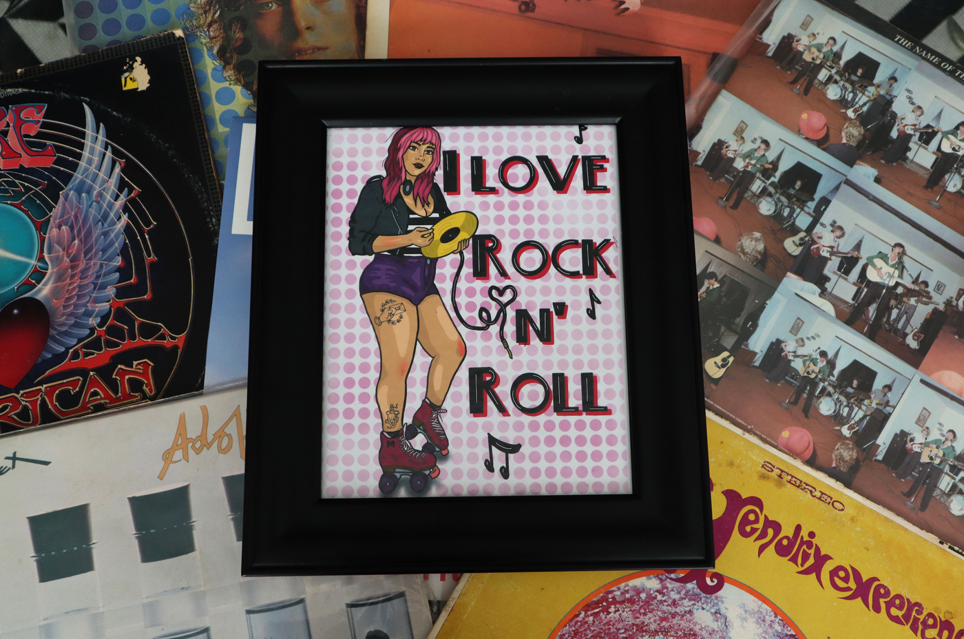 I Love Rock n' Roll Print