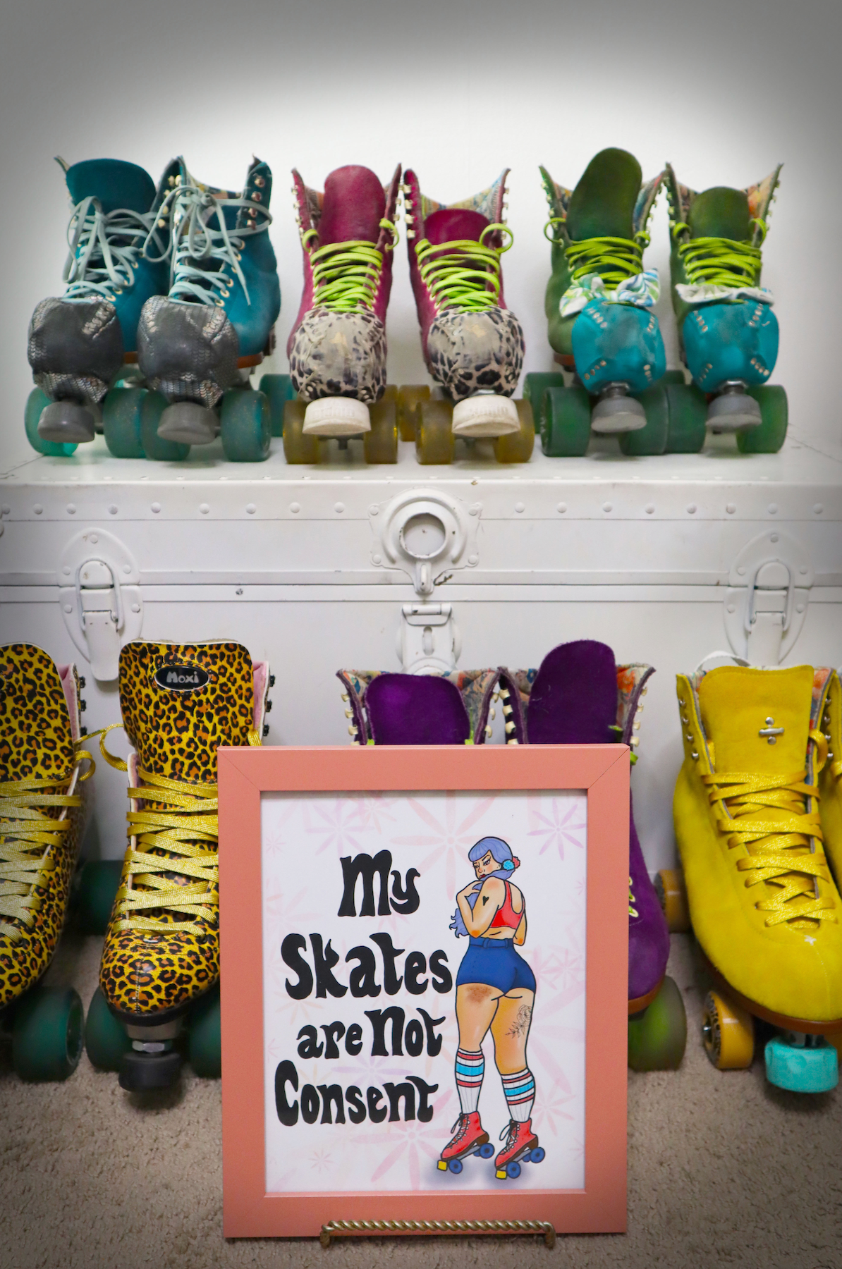My Skates Are Not Consent Print