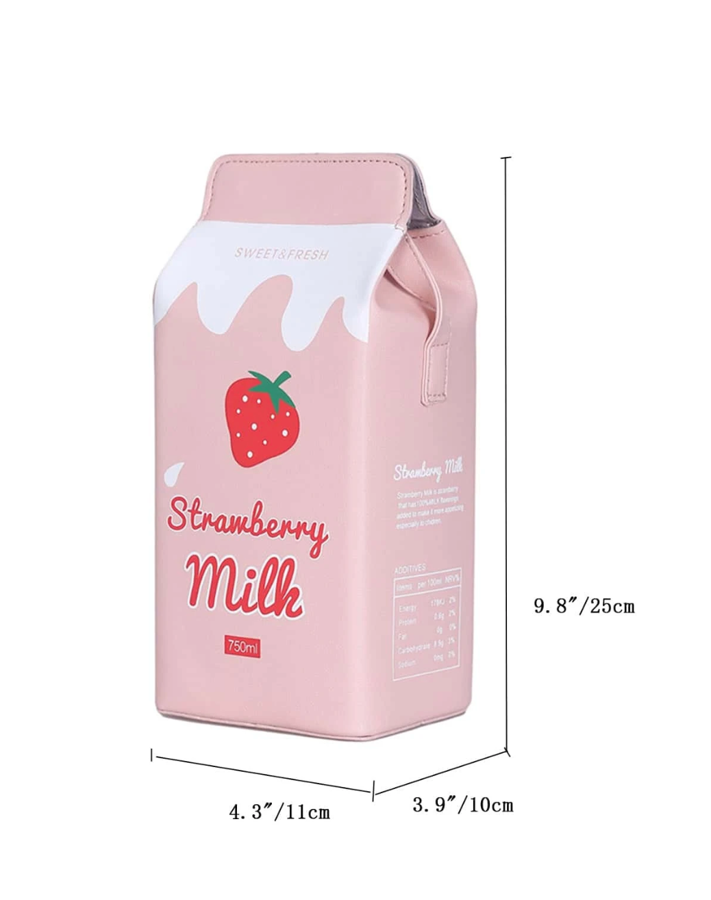 Strawberry Milk Purse