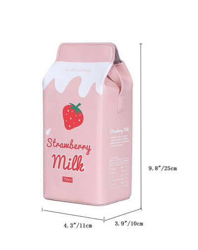 Strawberry Milk Purse