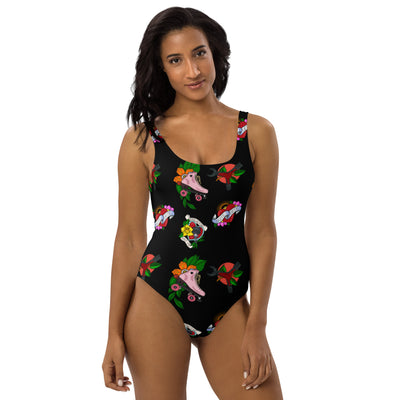 Skate Ink One-Piece Swimsuit