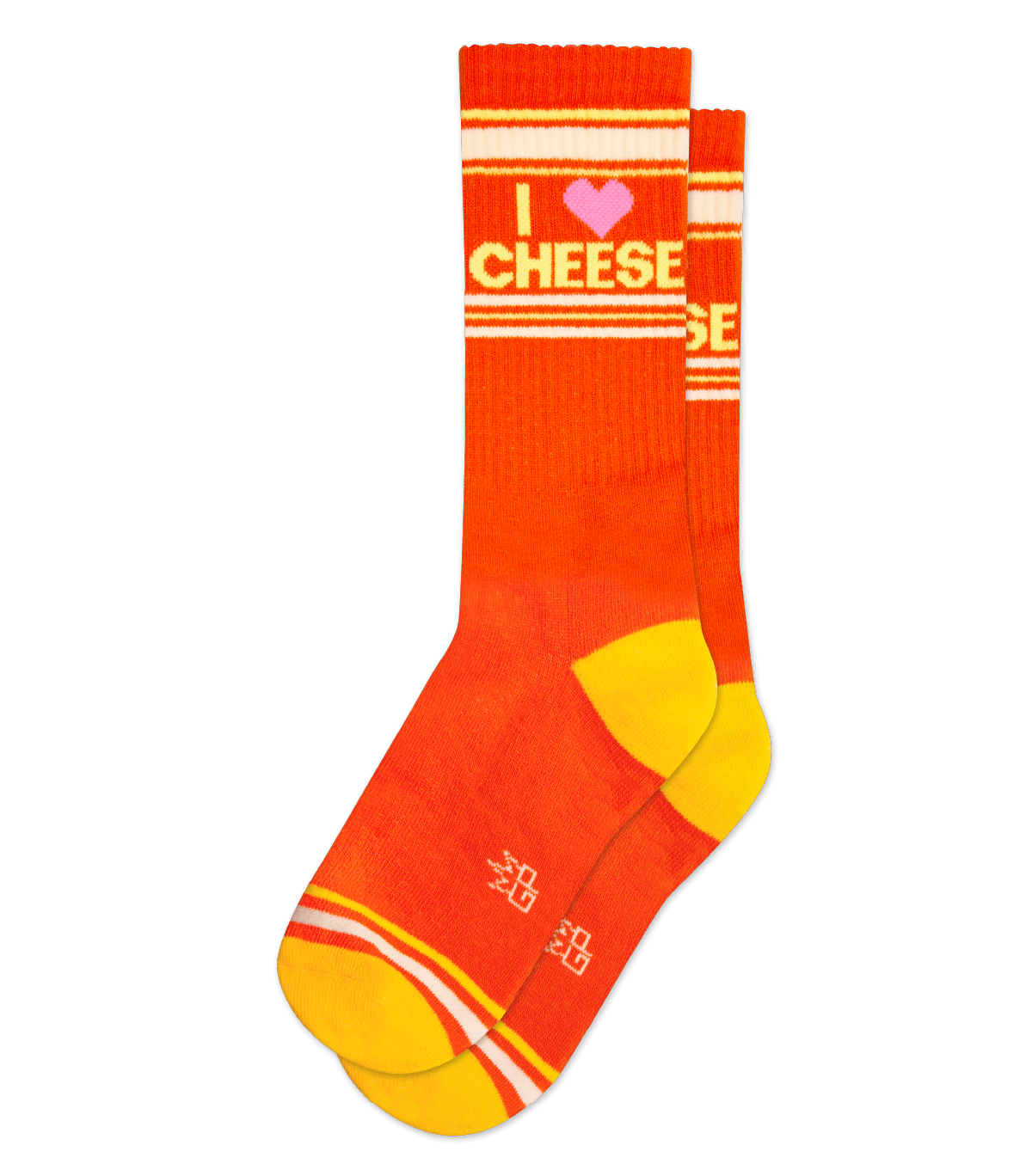 I Love Cheese gym socks