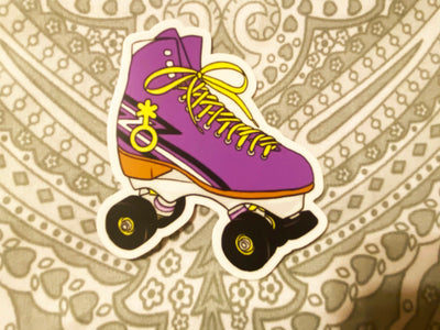 Non-Binary Empowerment Roller Skate Sticker
