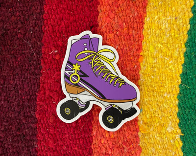 Non-Binary Empowerment Roller Skate Sticker