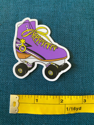 Non-Binary Empowerment Roller Skate Sticker