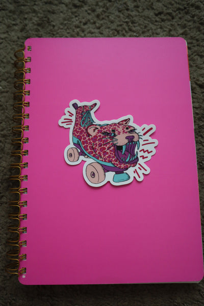 Kitty Cat Scratch Sticker