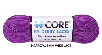 Grape Purple – 96 inch CORE Roller Skate Laces (Narrow 6mm)