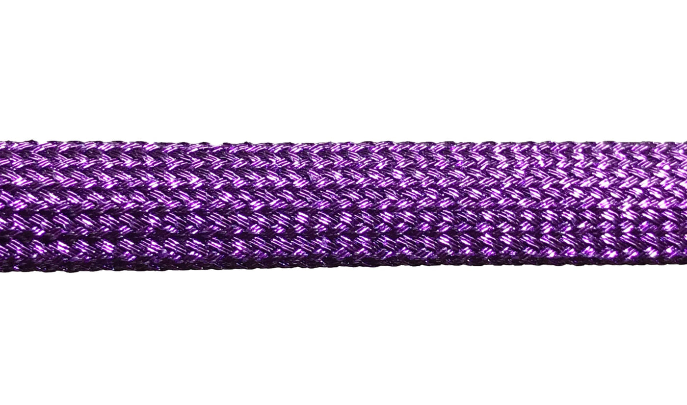 Purple Metallic 96 inch SPARK Roller Skate Laces