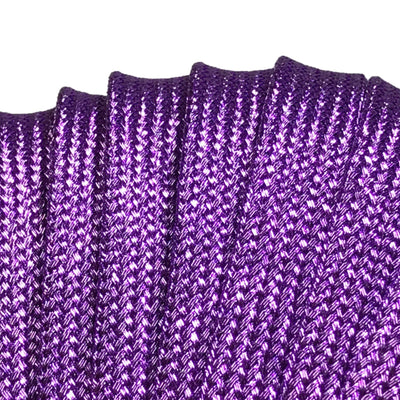 Purple Metallic 96 inch SPARK Roller Skate Laces