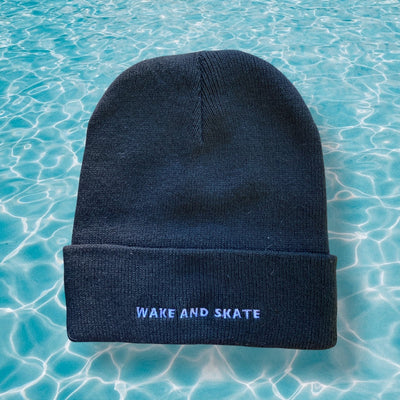 Wake and Skate *choose your color* beanie