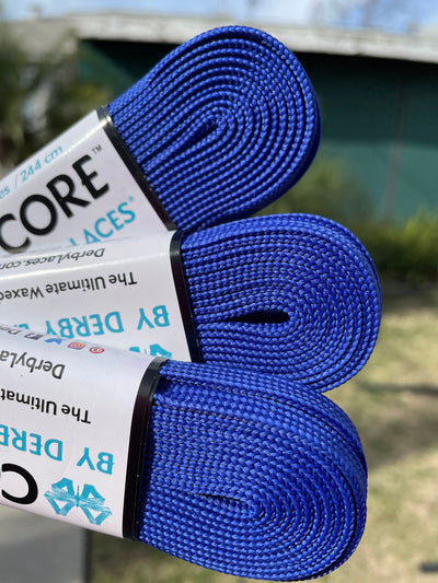Royal Blue 96 inch CORE Roller Skate Laces (Narrow 6mm)