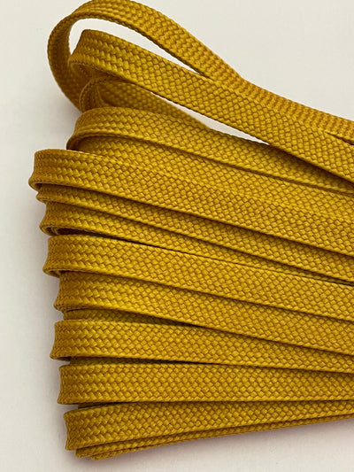 Mustard Yellow 108 inch CORE Roller Skate Laces (Narrow 6mm)