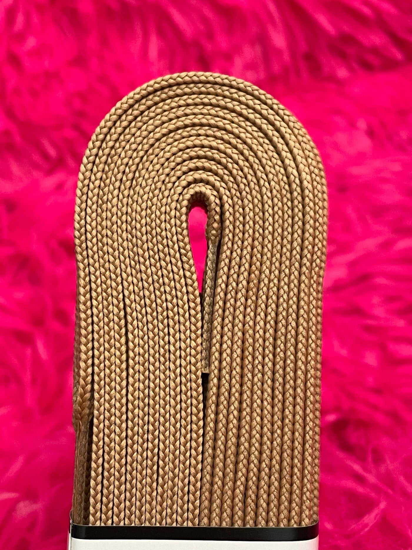 Latte brown 96 inch CORE Roller Skate Laces (Narrow 6mm)