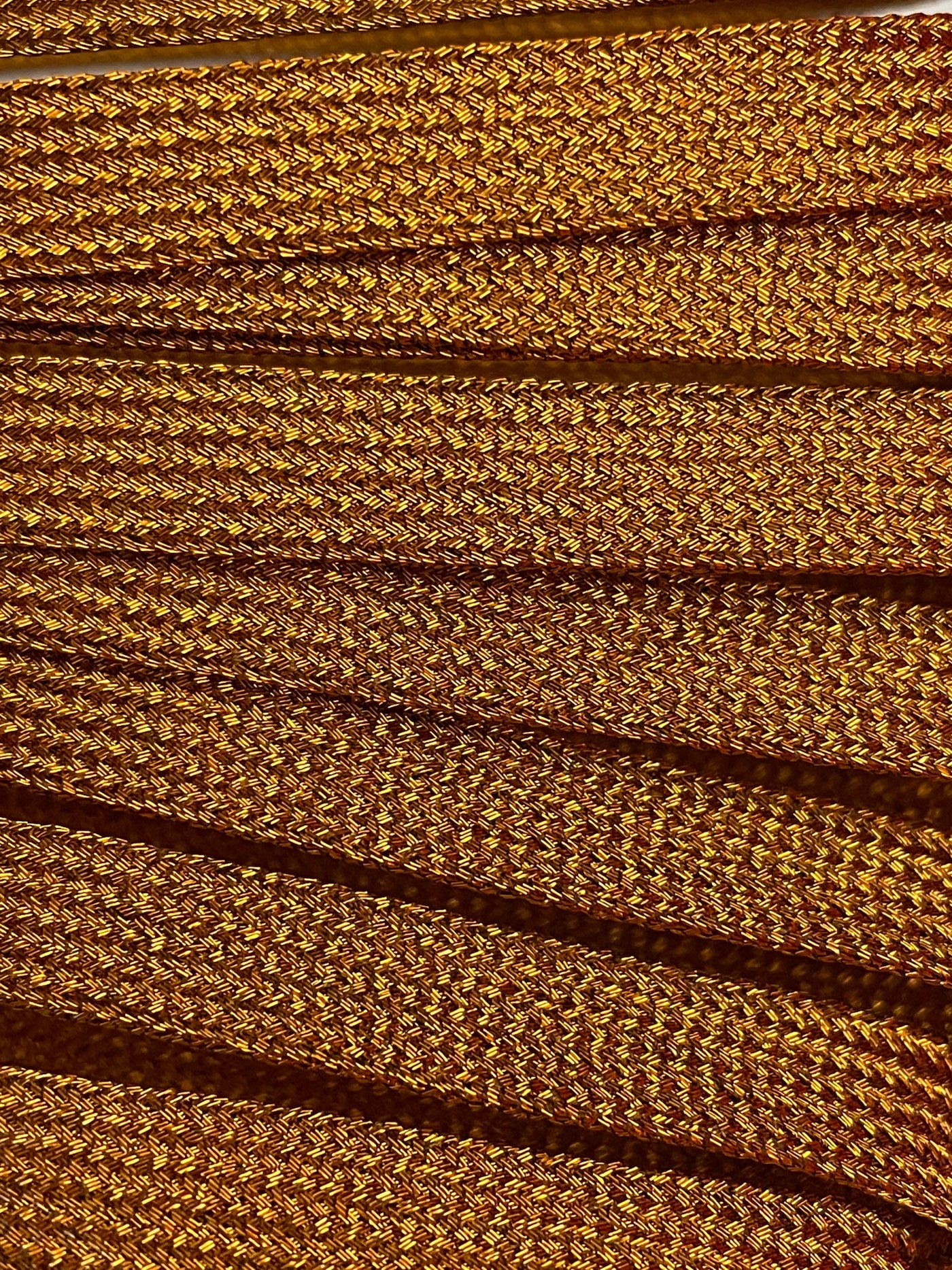 Copper Metallic 96 inch SPARK Roller Skate Laces
