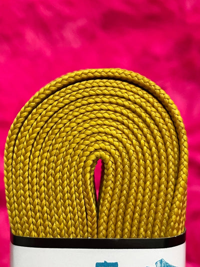 Mustard Yellow 96 inch CORE Roller Skate Laces (Narrow 6mm)