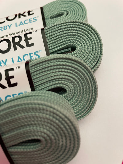 Sage Green 96 inch CORE Roller Skate Laces (Narrow 6mm)