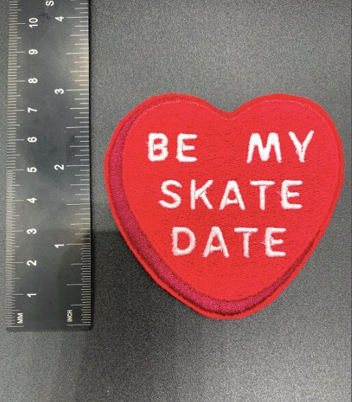Be My Skate Date Patch