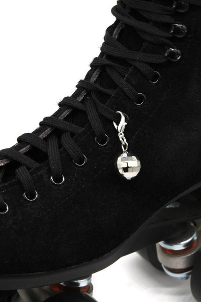 Disco Ball Skate Charm - Shoe Charm, Zipper Pull, Bag Charm