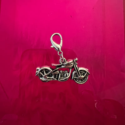 Motorcycle Skate Charm - Shoe Charm, Zipper Pull, Bag Charm