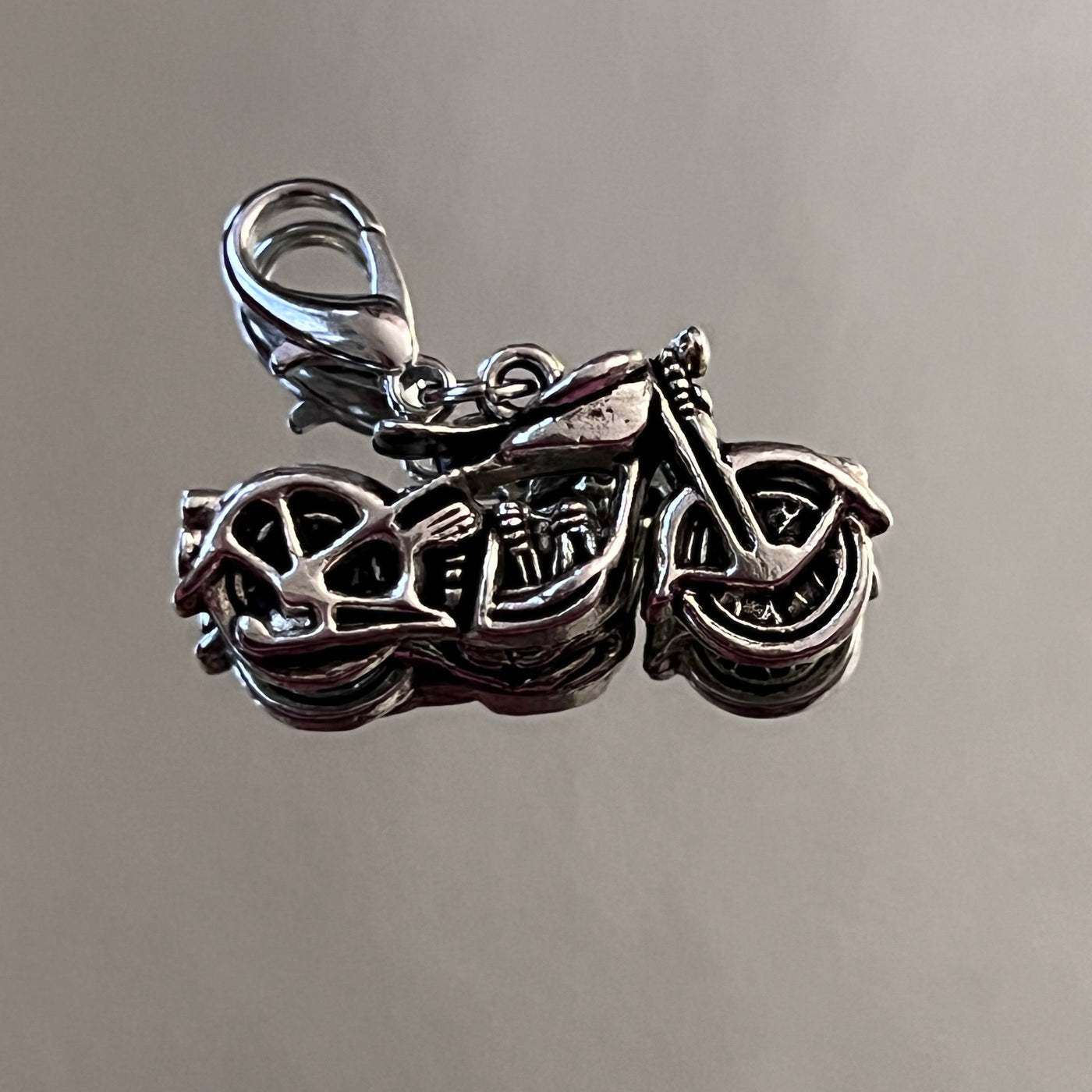 Motorcycle Skate Charm - Shoe Charm, Zipper Pull, Bag Charm